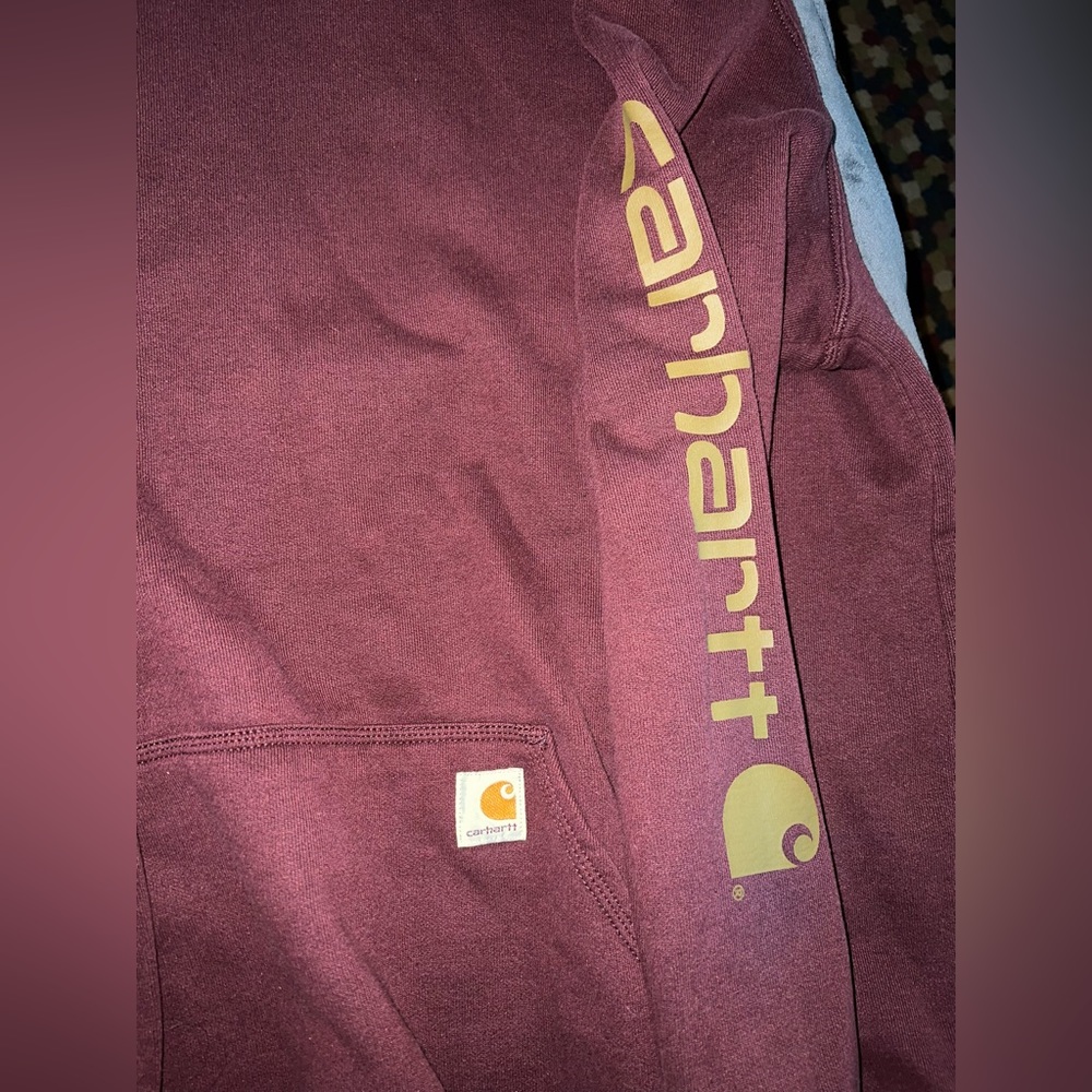 Carhartt Loose Fit Hoodie Size 2XL Tall - Picture 2 of 6